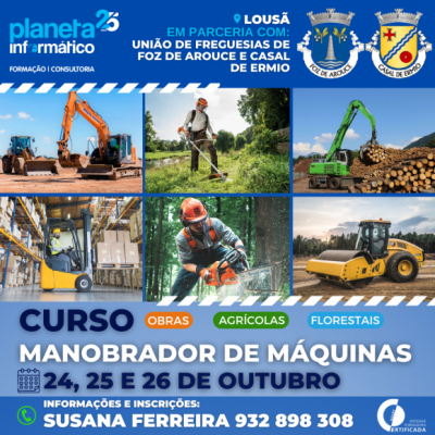 Formação de Manobrador de Máquinas 